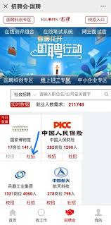 国聘如何投递简历