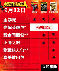 无主之地4版本有哪些区别